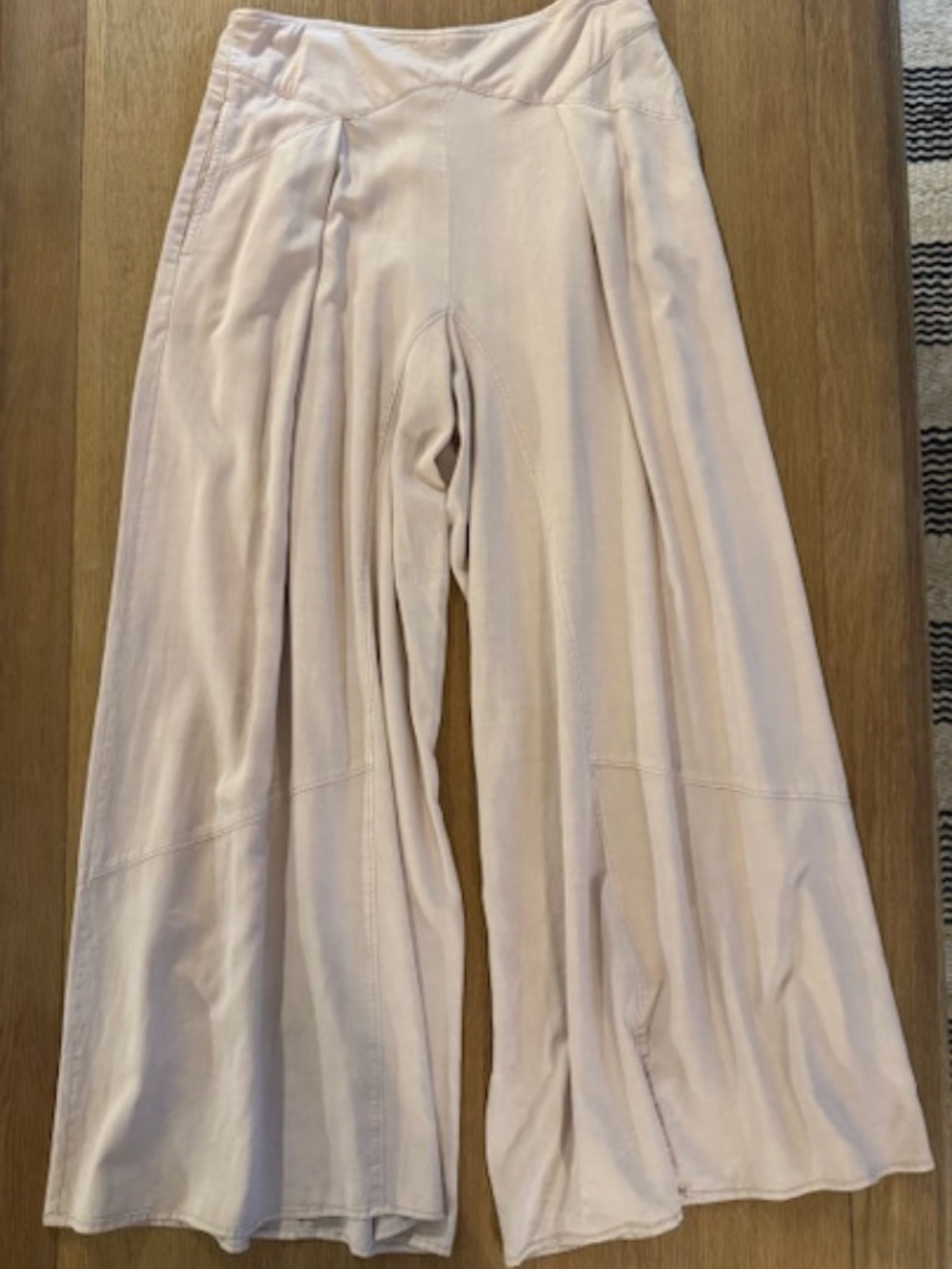 Anthropologie. Pilcro Linen Palazzo Trouser Pants. 28 - Picture 10 of 12